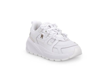 Zapatos Premium de Mujer TOMMY HILFIGER Ybs Runner Blanco (39)
