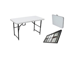 Mueble mesa rectangular plegable 121x61x72 cm wx-f-122