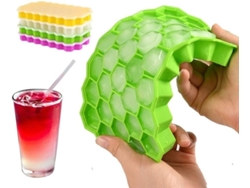 Cubitera Silicona Hzlxf1 , Hzlxf1 37 Nido De Abeja De Silicona Molde For Making Helado De Cubos De Hielo Party De Bricolaje Vino Whiskey (green)