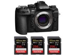 Om System Om-1 Mark Ii + 3 Sandisk 256gb Uhs-ii 300mb/s + Ebook “20 Consejos Para Fotos Que Impactan”