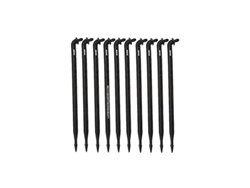 Pack 250 X Estaca Microtubo 45Âº Goteo 3-4 Mm. Piqueta De Riego Pica Gota. Color Negro SUINGA