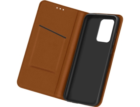 Carcasa Samsung Galaxy A72 AVIZAR FOLIO-LEA-BR-A725F Libro Marrón