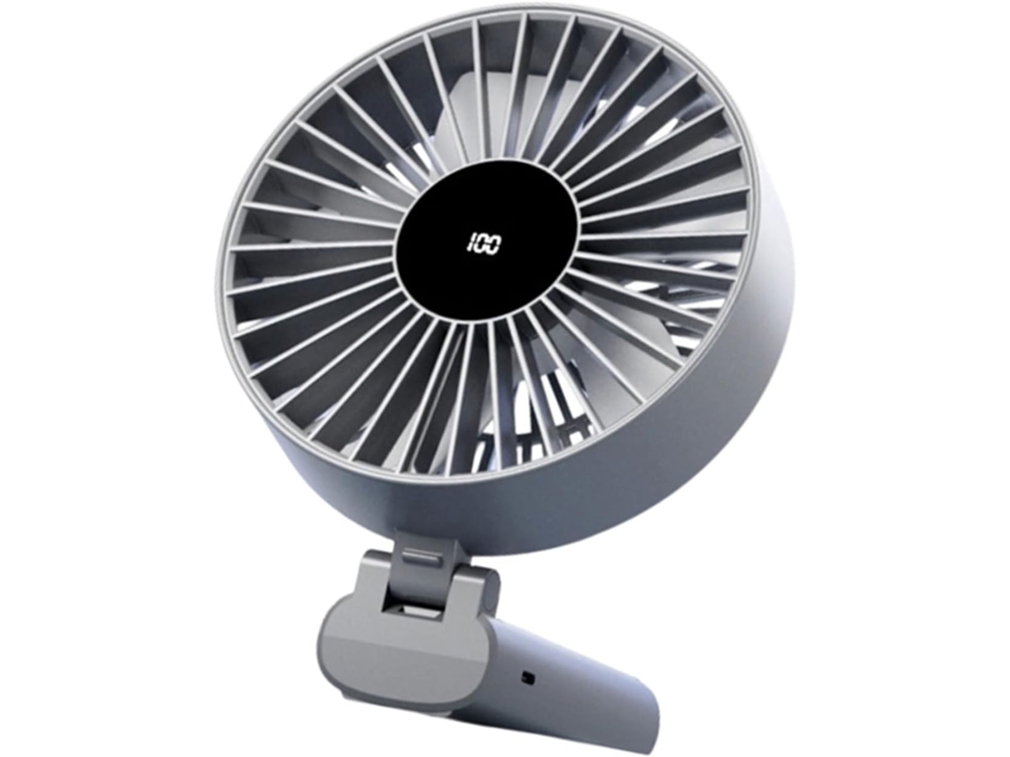 Ventilador Plegable Portátil, Recargable Por Usb, Potente Sistema De Refrigeración.