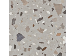 Baldosa Porcelánica Terrazo 60x60x1 Cm / Gris Natural / Palet 144 Un