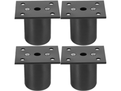 Patas 4 Piezas Ajustables Muebles Aluminio Resistente