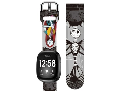 Correa Silicona Suave Personalizada Fitbit by Google Versa 3 Jack y Sally