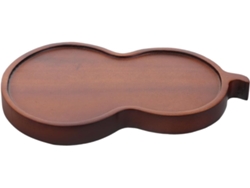 Bandeja De Madera Retro Para Ceremonia, Bandeja Para Servir Té Con Forma De
