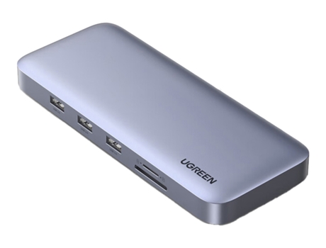 Adaptador UGREEN 70305 Cm280 9In1 Tipo-C a HDMI/Vga/DP 3Usb3.0 Pd100W Sd/TF DC5Vï¼ 2A para Huawei Mate40/P50 S20