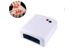 Lámpara de fototerapia para uñas 2025, 36 W, UV, para secado de esmalte de uñas, tipo de enchufe: enchufe europeo (rosa).