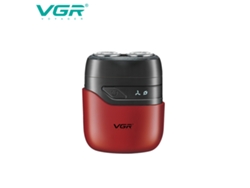 Mini Afeitadora De Viaje (roja) Lavable Y Recargable