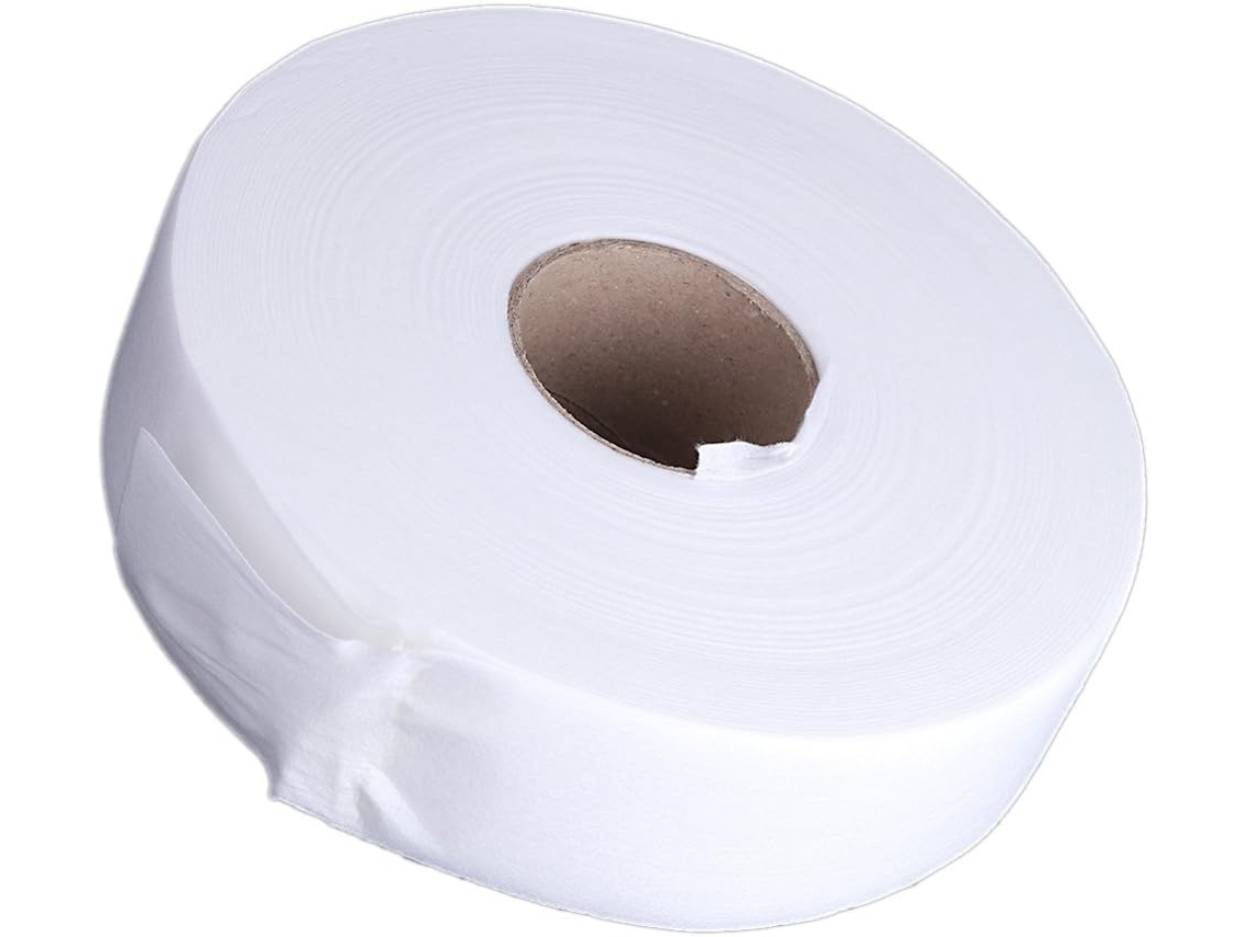 91,4 M De Papel Depilatorio Para Depilación Con Cera, Tiras De Cera No Tejidas (blancas)