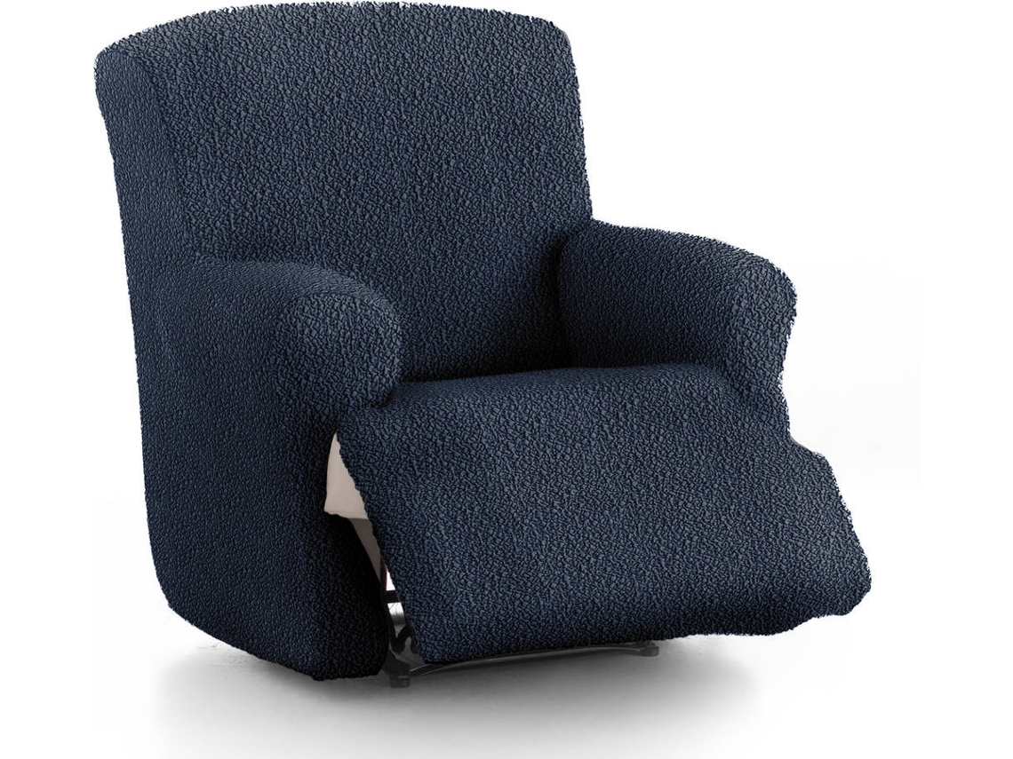 Funda Multielástica para Sillón Relax Extra MILICA Tejido Adaptable Spongy Azul