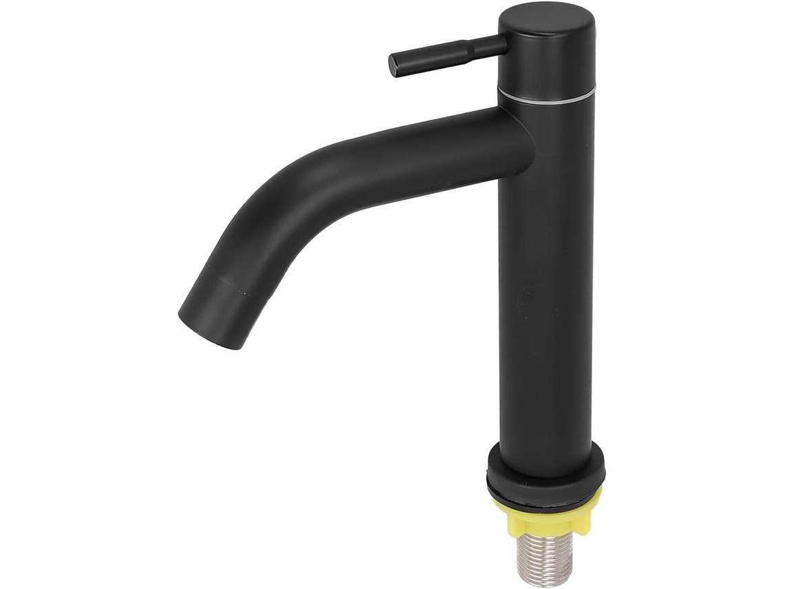 Grifo Monomando De Agua Fría (acero Inoxidable 304) Para Lavabo, Apto Para Baño Y Cocina.