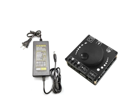 Altavoz 5.0, audio clase d, amplificador de potencia, estéreo de alta fidelidad, tarjeta de sonido[Amplificador 24v4a] SLOWMOOSE