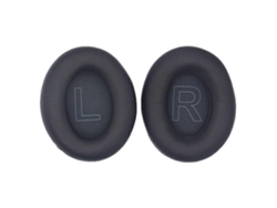 1 par de protectores de oídos de cuero y esponja para Anker Soundcore Life Q20