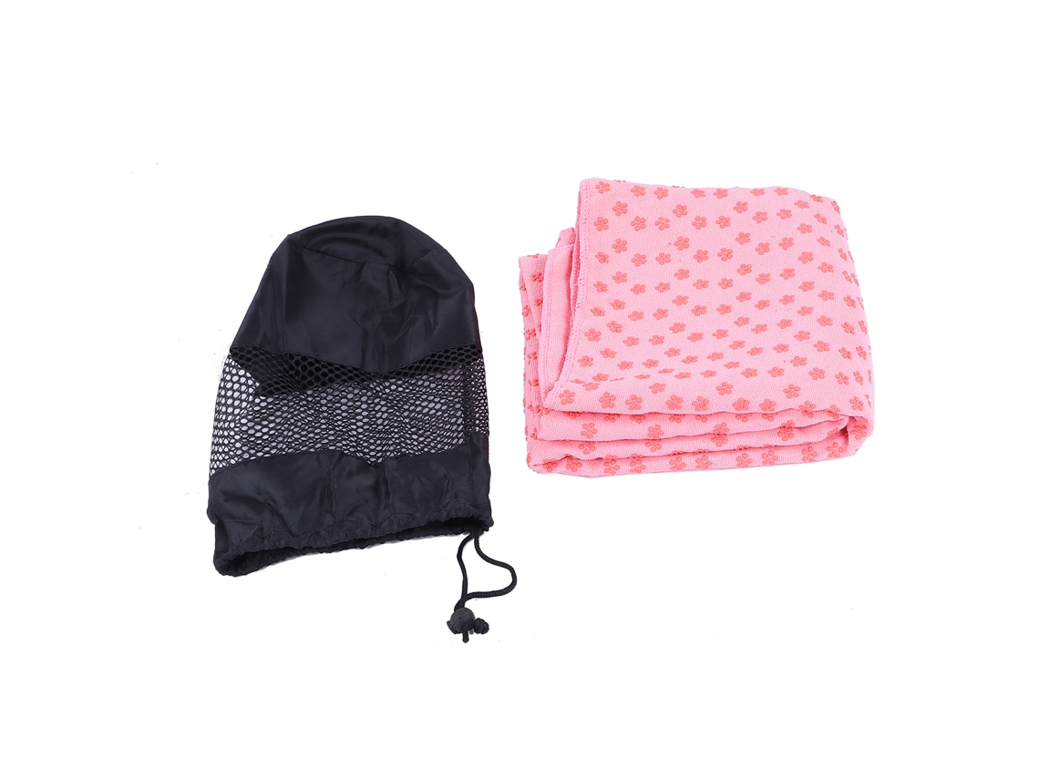 Jinwei-toalla De Yoga Antideslizante Absorbente De Sudor 185cmx63cm Para Gimnasia Ejercicio Pilates (rosa)