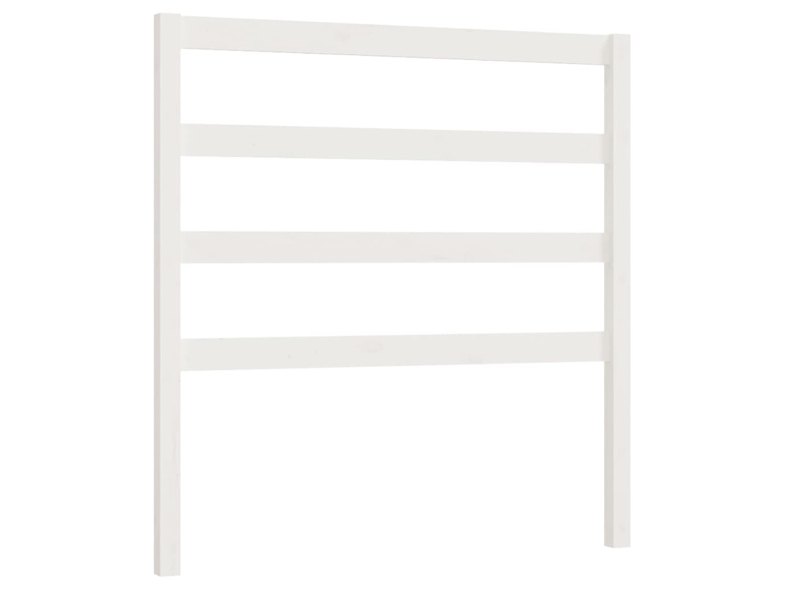Maison Exclusive - Cabecero De Cama Madera Maciza De Pino Blanco 95x4x100 Cm