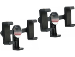 Soporte Para Teléfono De 2 Piezas Para Streaming, Doble Estante, Espejo De Maquillaje