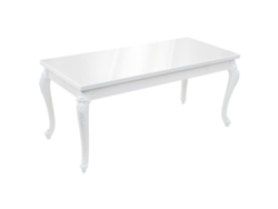 Maison Exclusive - Mesa De Comedor Blanco Brillante 179x89x81 Cm