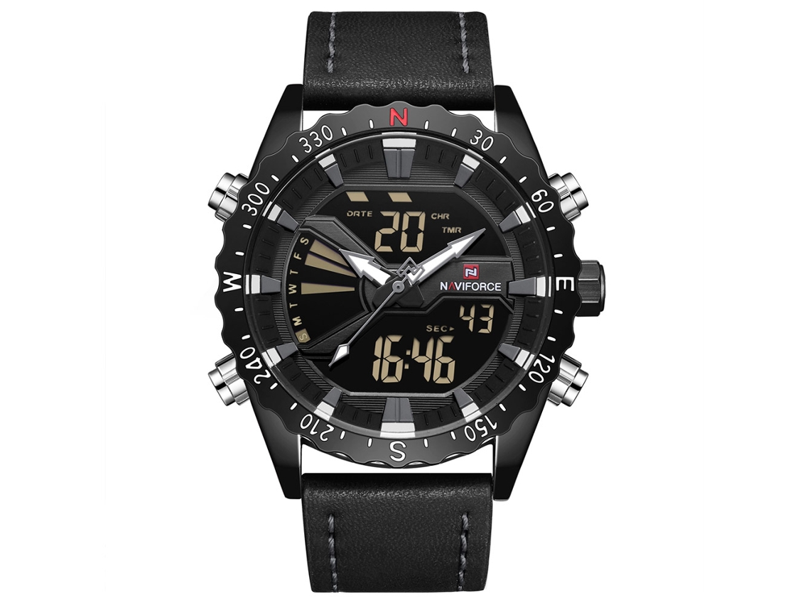 Reloj De Pulsera De Moda Para Hombre, Resistente Al Agua, De Poliuretano, Con Calendario Y Movimiento Electrónico De Cuarzo.