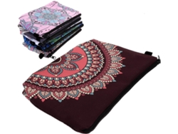 Neceser Con Cremallera De 6 Piezas Para Mujer, Compacto, Ideal Para Viajes Y Para El Cuidado De La Piel.