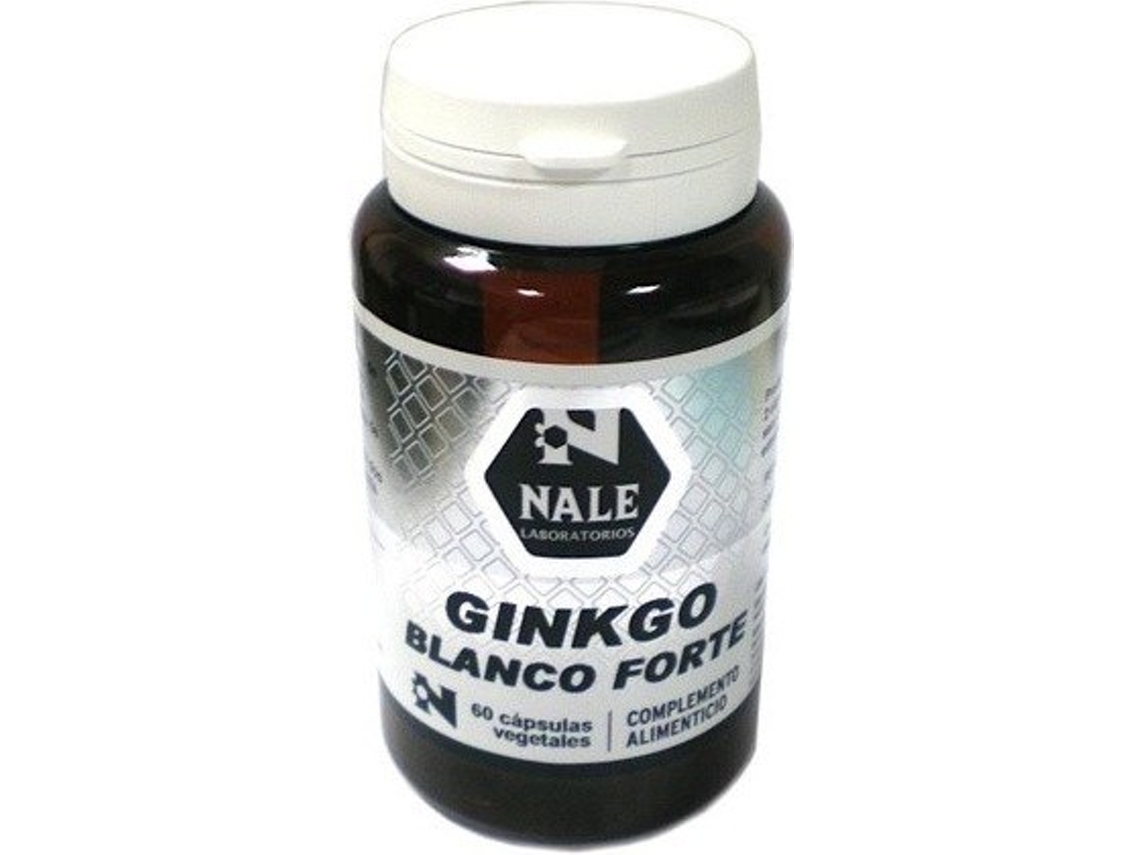 Complemento Alimentar NALE Ginkgo Blanco Forte 475 Mg 60 Cápsulas