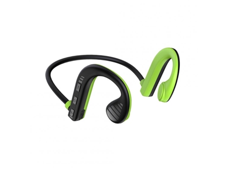 Auriculares Bluetooth Bone Conduction 5.2 Estéreo resistente al agua a prueba de sudor Inalámbrico W10 Negro Verde