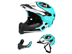 (azul) Casco Integral Desmontable Para Niño, Casco De Ciclismo