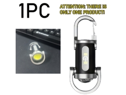 Linterna Led Portátil Con Función De Carga Usb, 7 Modos, Ideal Para Emergencias, Viajes, Lectura, Trabajo En La Oscuridad Y Videojuegos.