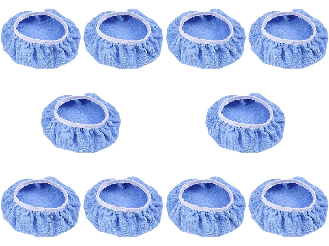 Healeved Paquete De 10 Almohadillas Pulido 25 Cm Protector Seguro Diseñados