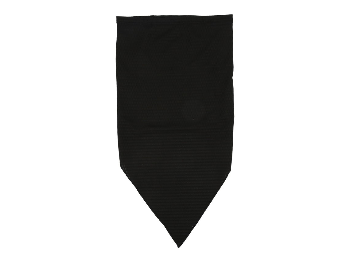 Bufanda de ciclismo de malla triangular, transpirable y con protección UV.