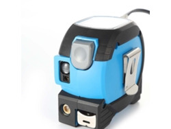Medidor Láser 3 En 1 Con Cinta Métrica De 5 M Y Pantalla Lcd Retroiluminada Para Medir Áreas, Volúmenes Y Construcciones.