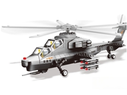 Bochecha Do Helicóptero De Combate Wz-10 W4002