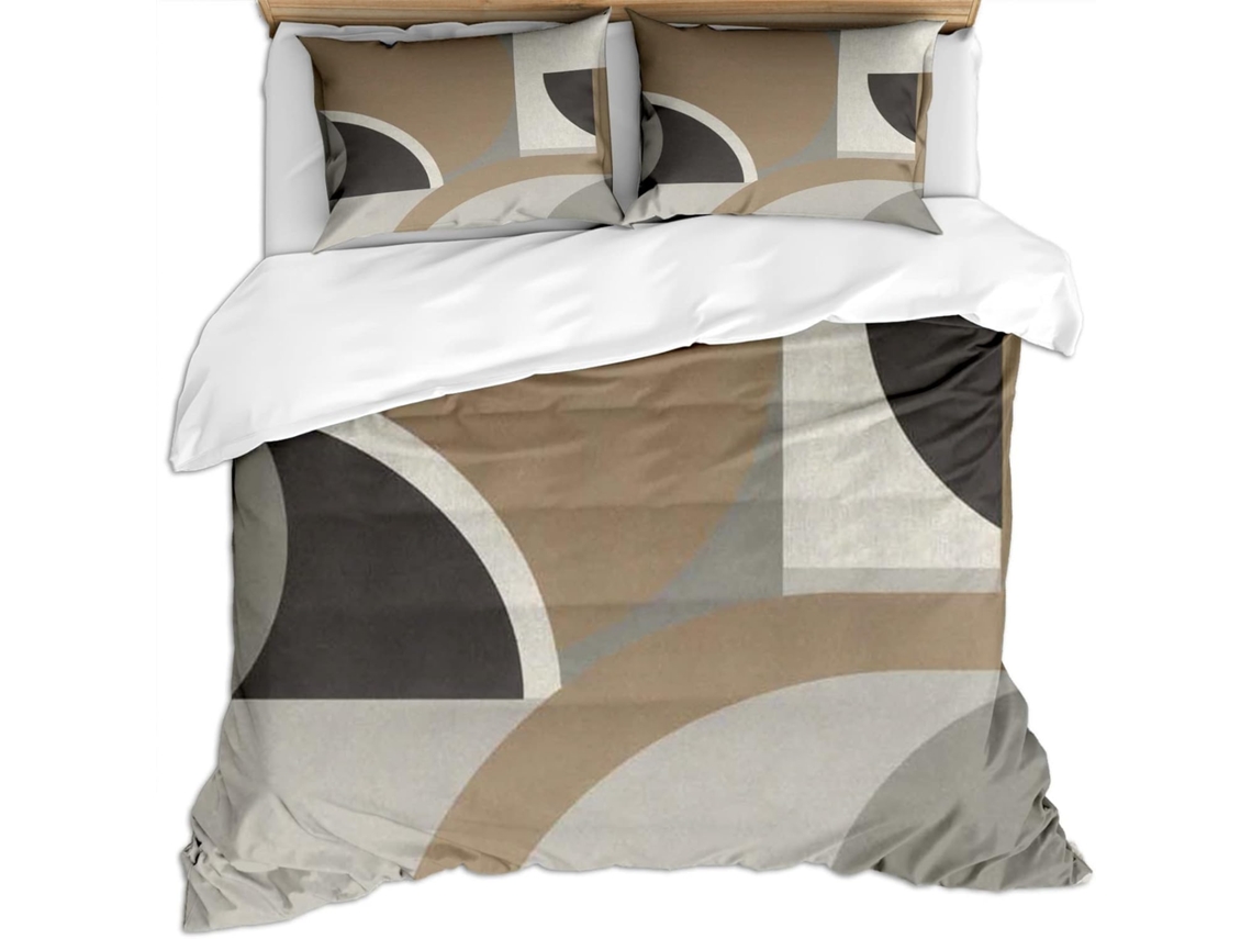 Juego Ropa Cama Piezas Funda Nórdica Microfibra Almohada Juego Niños Adultos 220x240cm 220 X 240 Cm 65