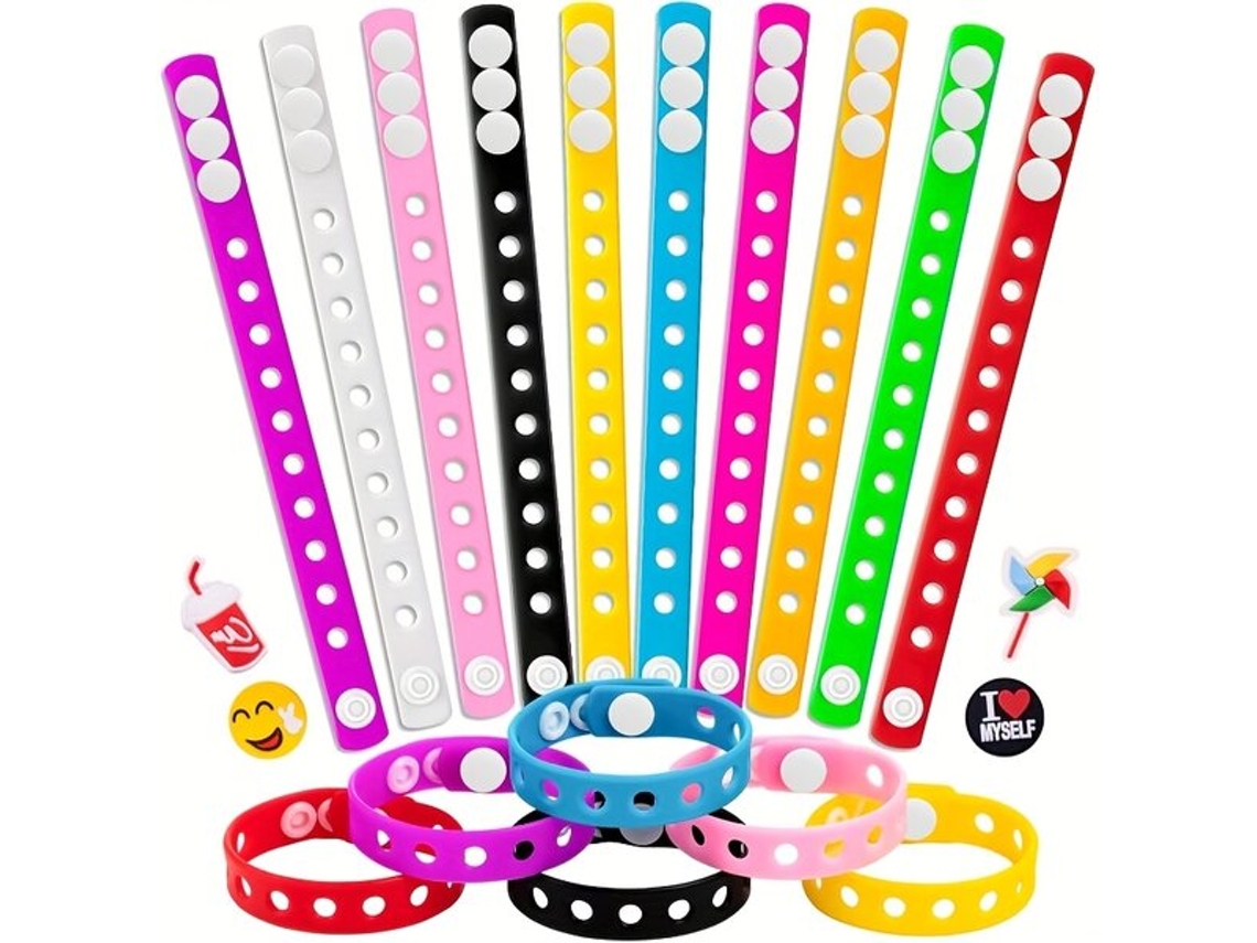 Pulseras de silicona Vayotoy con colgantes