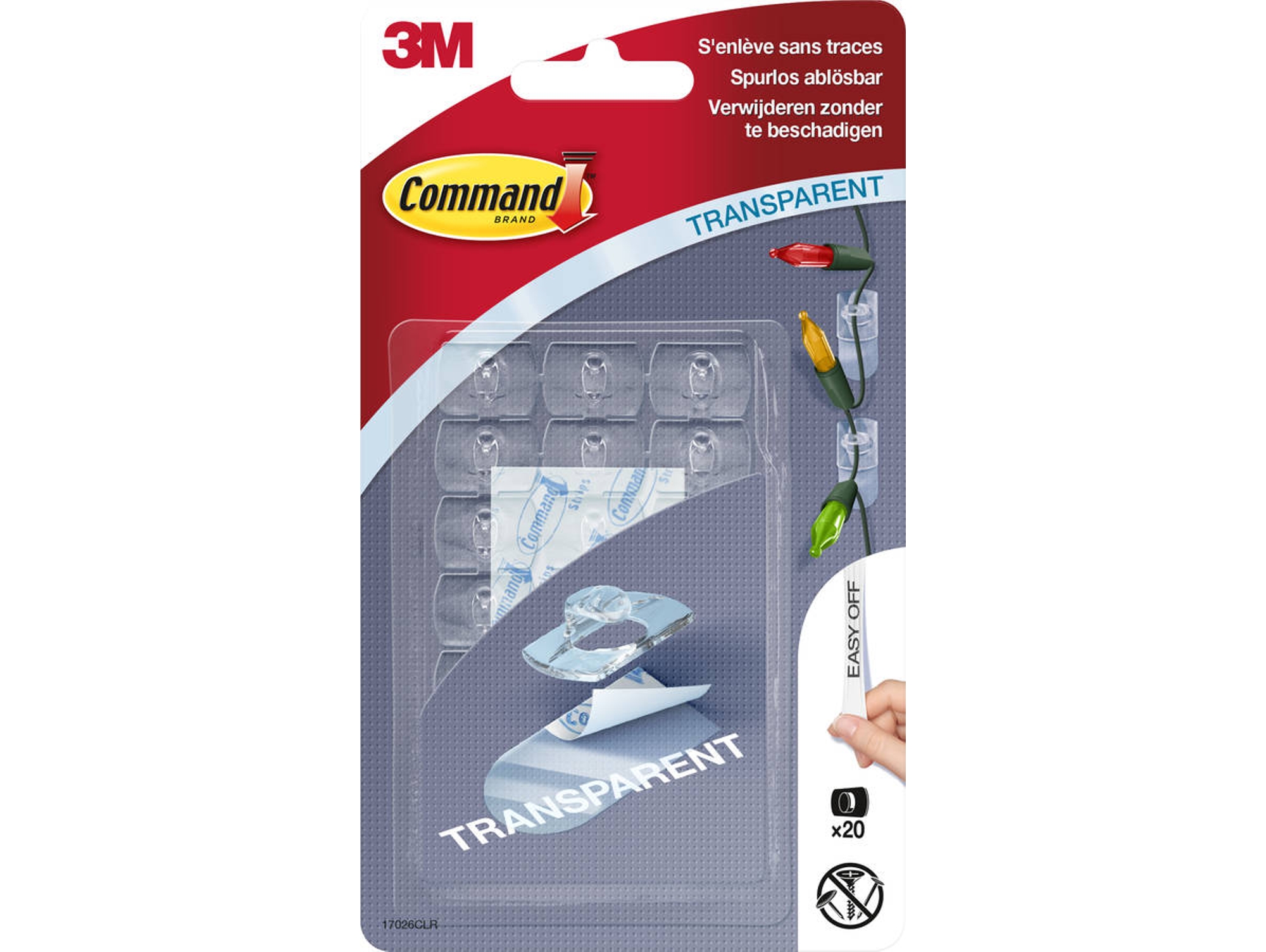 Etiqueta Decorativa COMMAND 17026CLR