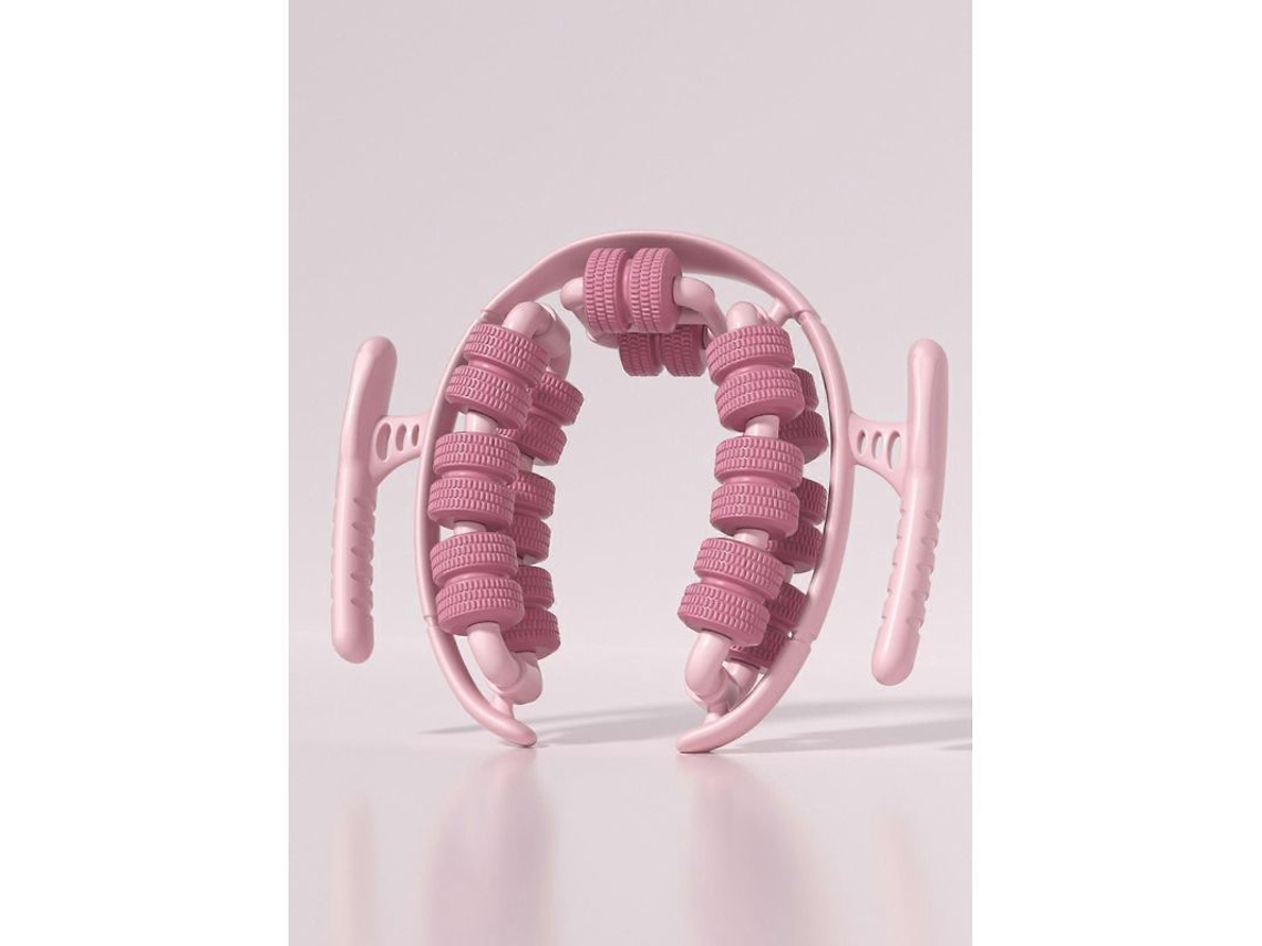 Masajeador De Piernas Con 26 Ruedas, Ajustable Para Copa, Muslo Y Brazo, Herramienta Adelgazante Anticelulítica, Morado/verde/rosa.