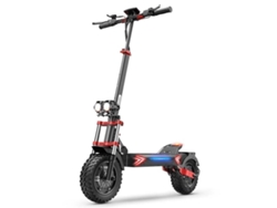 Patinete eléctrico Iscooter IX8 todoterreno con doble motor de 1200 W, autonomía de 60 km, neumáticos de 12 pulgadas y capacidad de carga de 150 kg.