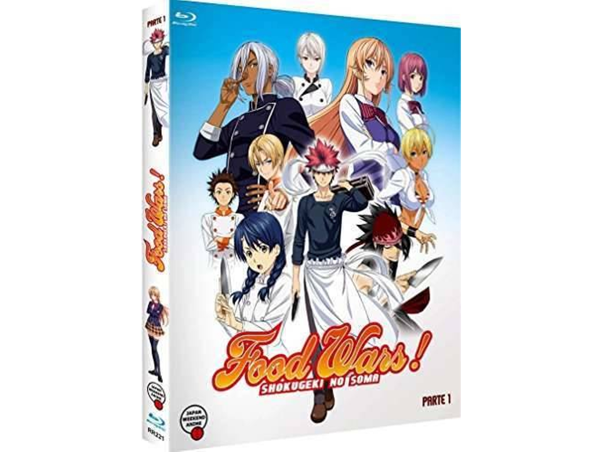 Blu-Ray Food Wars - Temporada 1 Parte 1