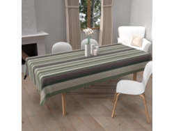 Toalla de Mesa SOLEIL DOCRE Retangular Estampada Manchas Bayaderes Poliéster Multicolor (300 cm)