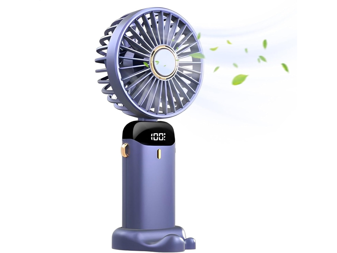 Ventilador De Escritorio Usb Portátil | Pantalla Silenciosa | Respuesta Rápida