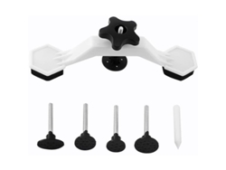 Kit De Reparación De Abolladuras Sin Pintura, Herramienta Para Reparación De Automóviles Con 5 Cuchillas Y Bolígrafo Para Eliminar Abolladuras De Automóviles.