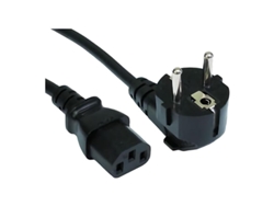 Cable Alimentación  GEMBIRD Schuko A C13 3m