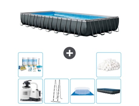 Piscina Tubular INTEX 26374GN-CB41 (54368 L - 488x132cm)