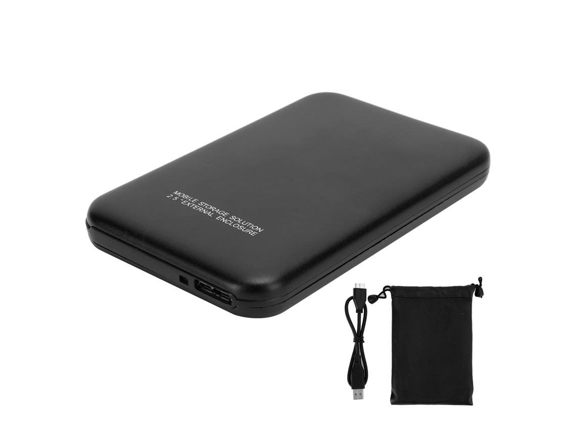 Disco Duro Móvil (transmisión De Alta Velocidad Usb3.0 Almacenamiento De Disco Duro De 2.5 Pulgadas) Negro 120g