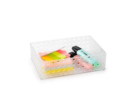 Bandeja Organizadora PLASTIC FORTE Nº 3. Transparente