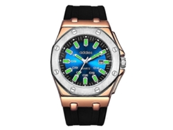 Reloj multifuncional luminoso Addies MY-052 Business con correa de silicona para hombre.