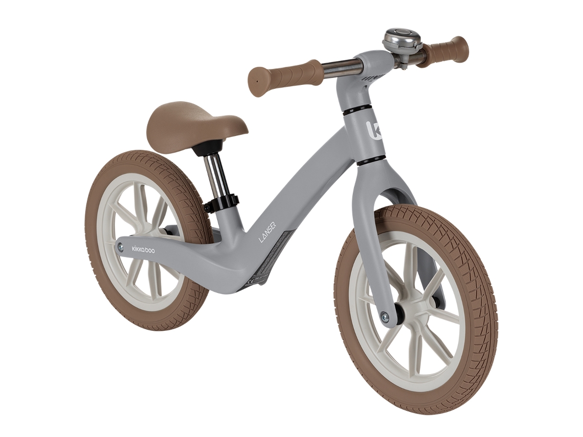 Bicicleta sin pedales Lanser gris Kikkaboo