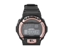 Reloj Electrónico Infantil, Resistente Al Agua, Deportivo, Luminoso, Digital Con Luz Led, Oro Rosa.