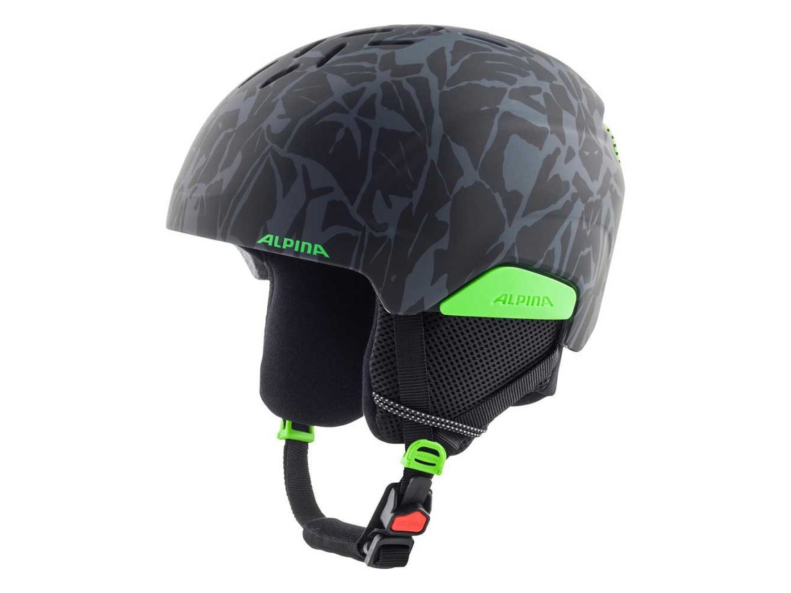Casco ALPINA SNOW Capacete Pizi Preto 51-55 cm